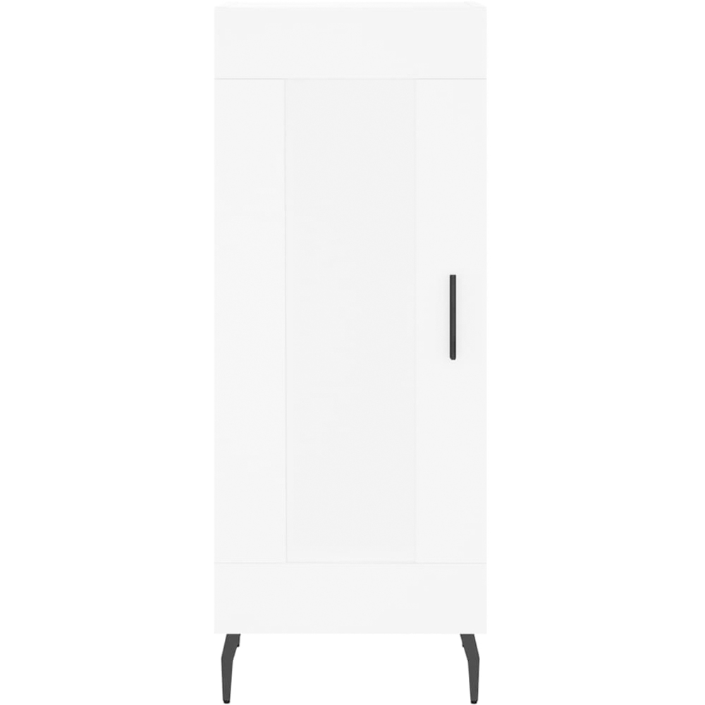 vidaXL Single Door White Sideboard Image 5