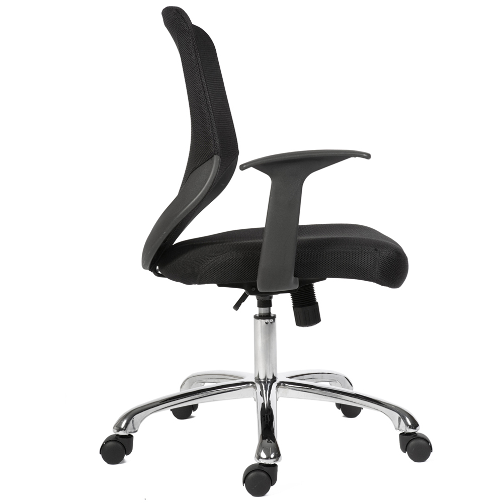 Teknik Nova Black Mesh Swivel Office Chair Image 4