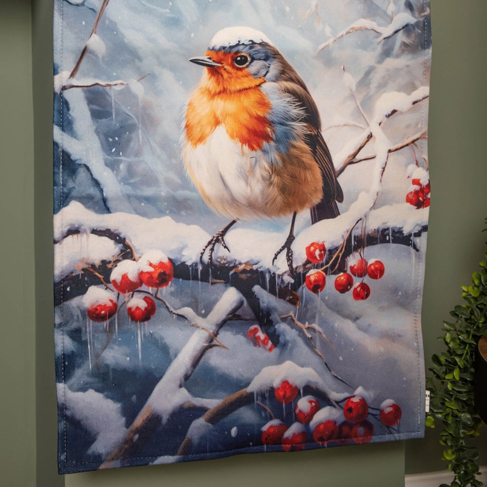 Samuel Alexander Robin Light Up Hanging Banner 60 x 40cm Image 3