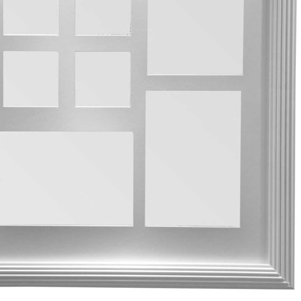 Premier Housewares Rectangular White 9 Photo Multi Photo Frame Image 3