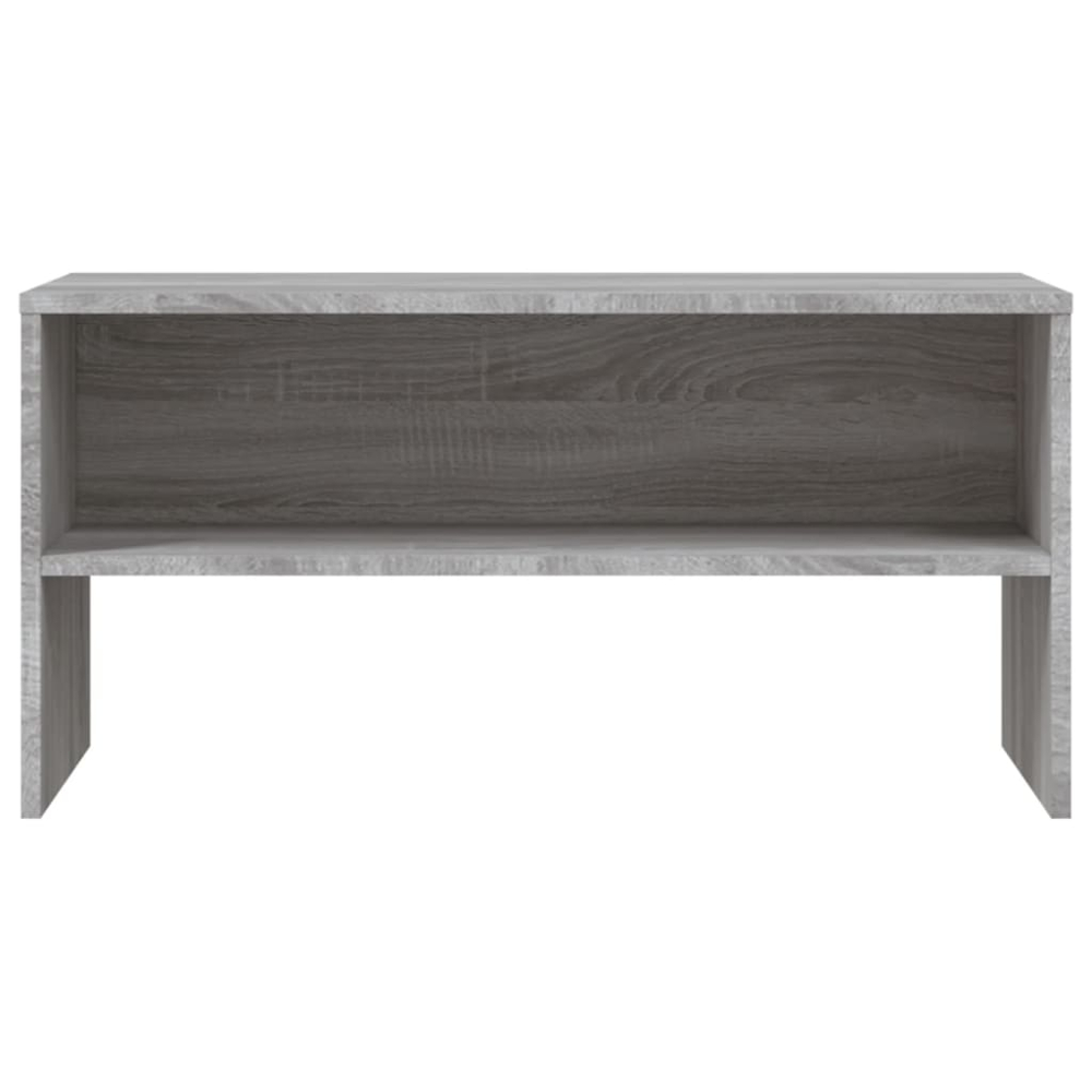 vidaXL Single Shelf Grey Sonoma TV Cabinet Image 4