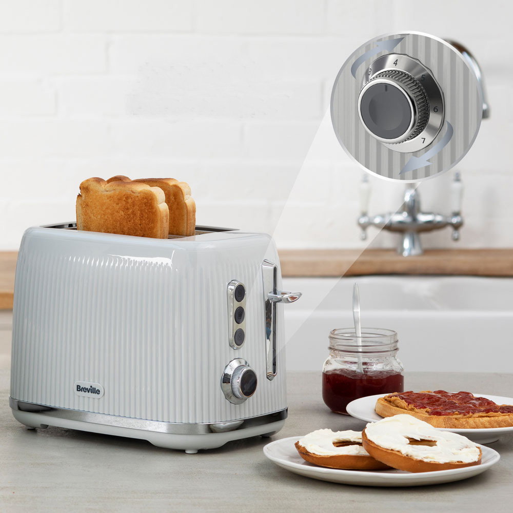 Breville Bold Grey 2 Slice Toaster Wilko