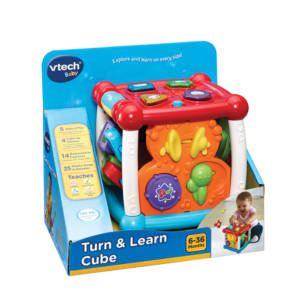 VTech Turn & Learn Cube Image 1
