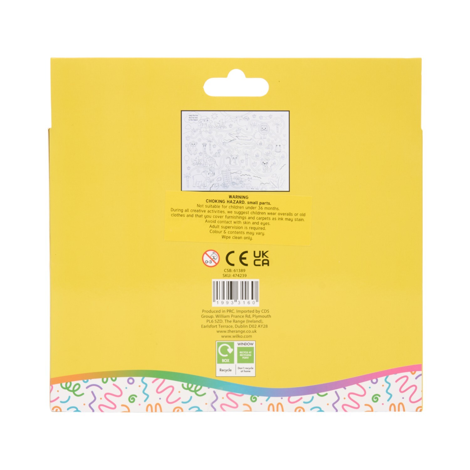 Colour In Cleanable Silicone Placemat Image 7