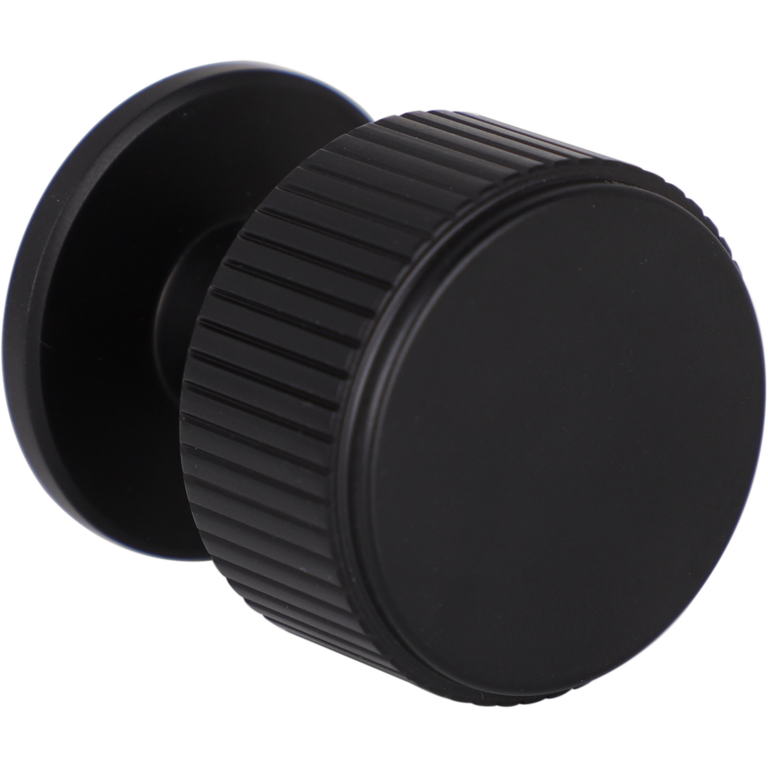 Pack of 4 Frankfurt Linear Cabinet Knobs Matt Black Image 2