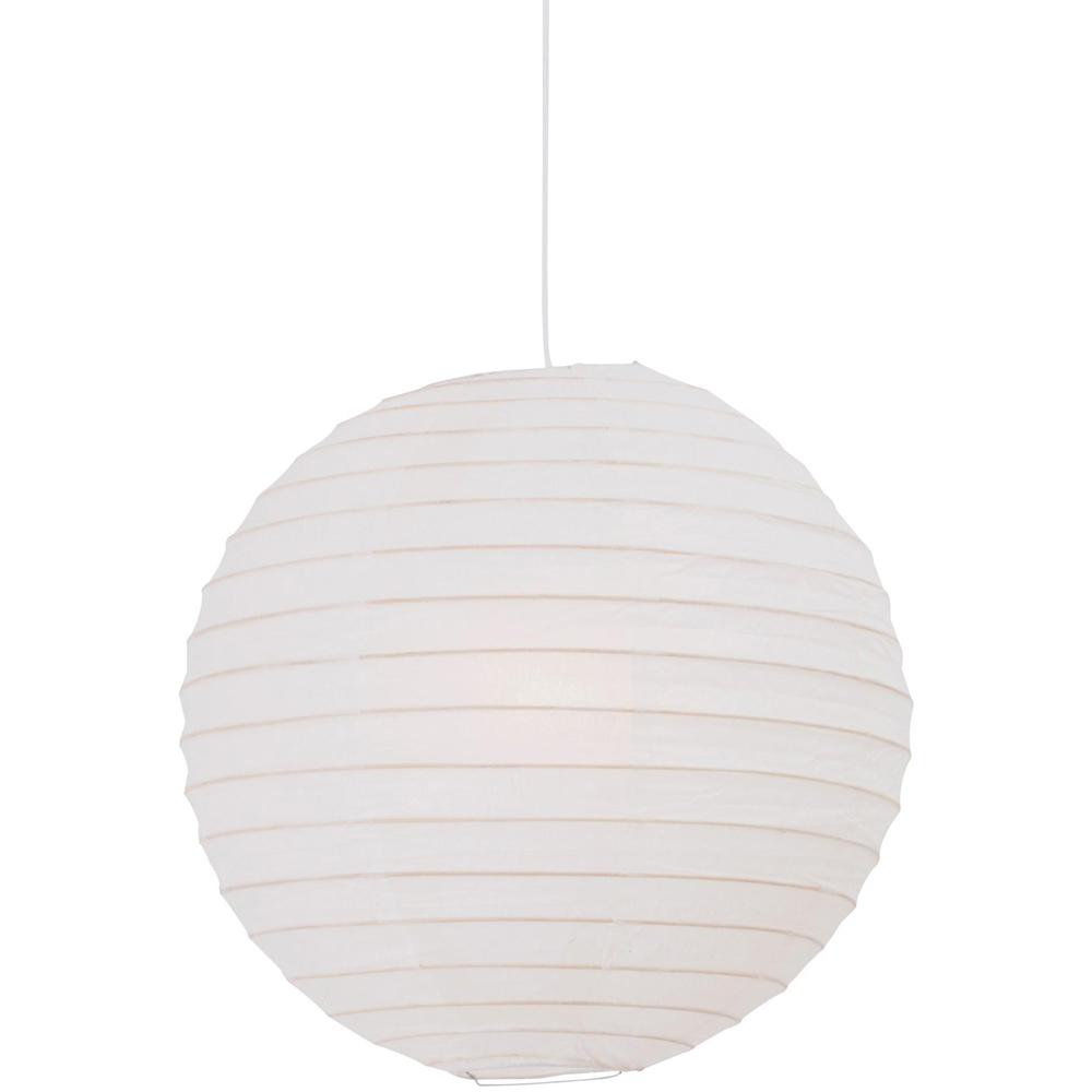 Nordlux Riso 48 White Rice Paper Pendant Light Image 1