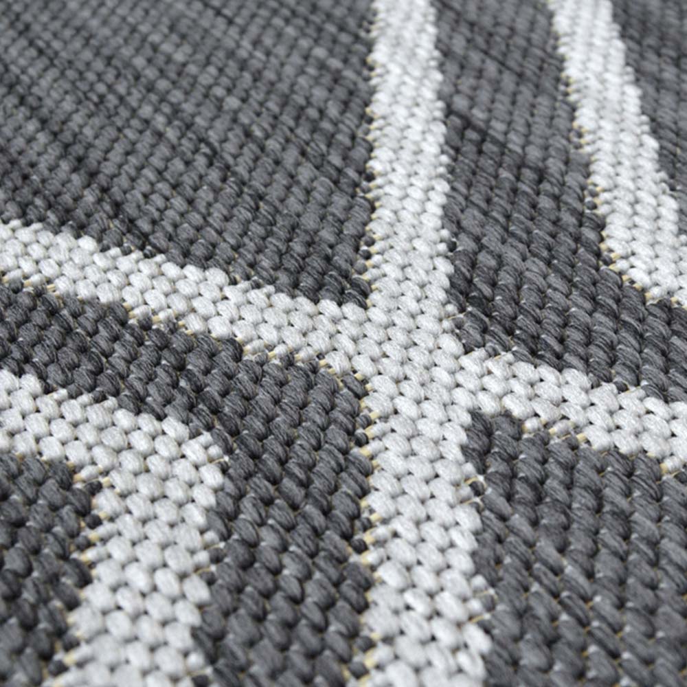 Homemaker County Diamonds Silver Rug 120 x 170cm Image 5
