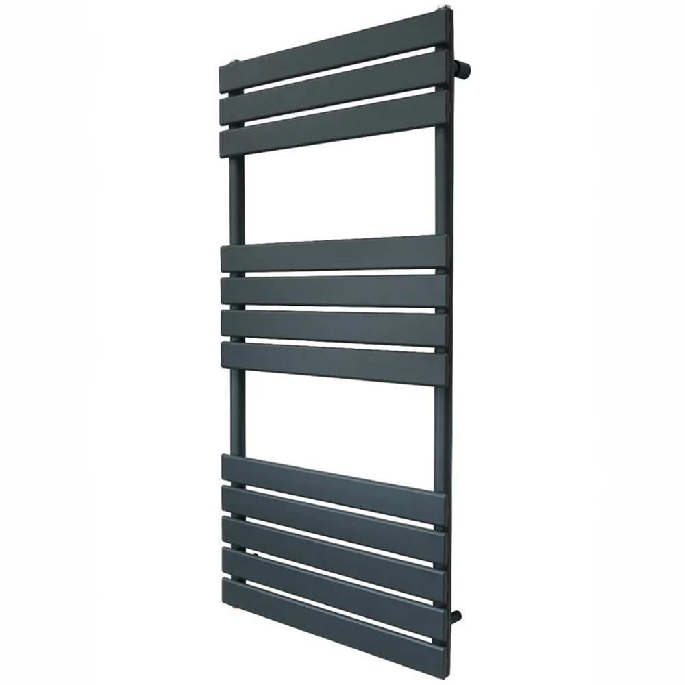 Monster Shop 2461BTU Anthracite Grey Flat Panel Towel Radiator 1200 x 600mm Image 3