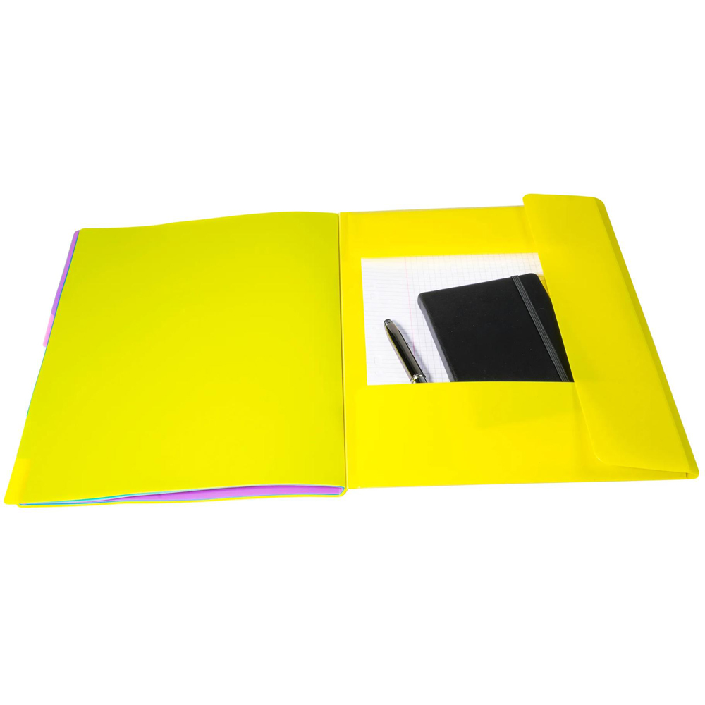 Exacompta A4 Multicolour PP 3 Recycled Multipart File 8 Pack Image 6