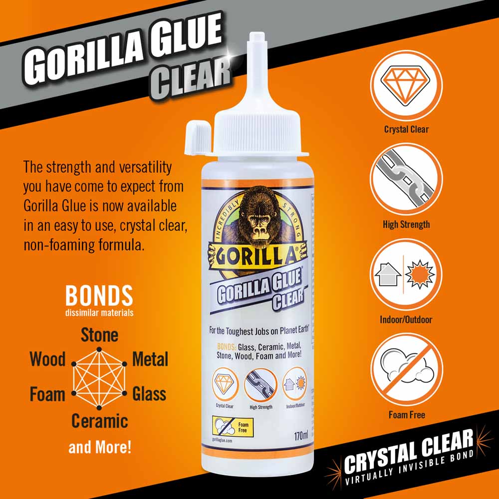 Gorilla Glue Clear 50ml | Wilko