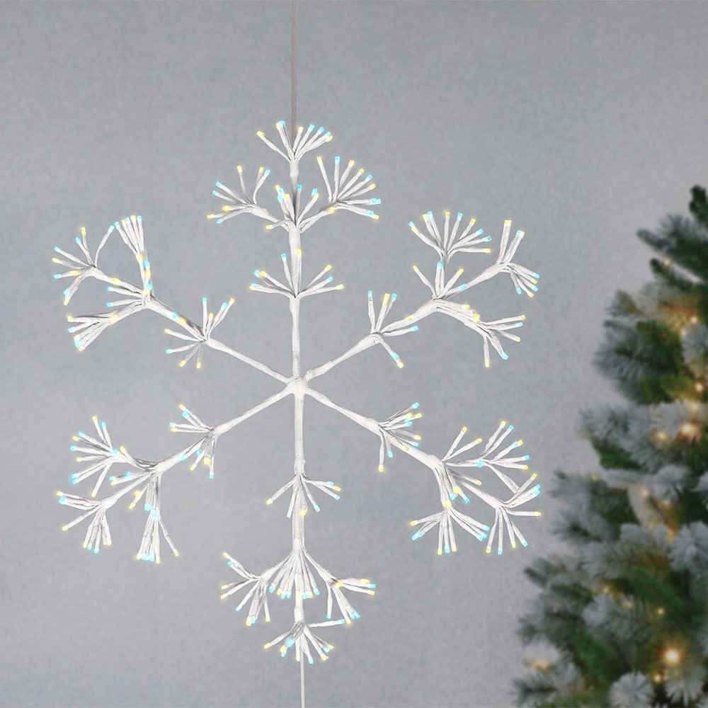 LED White Snowflake Image 1
