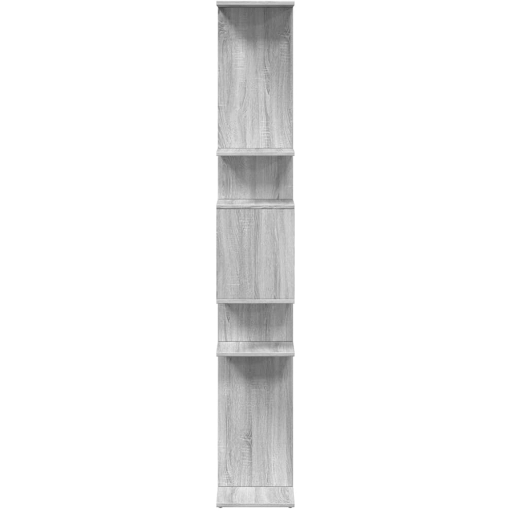 vidaXL 9 Shelf Grey Sonoma Oak Bookcase Image 5