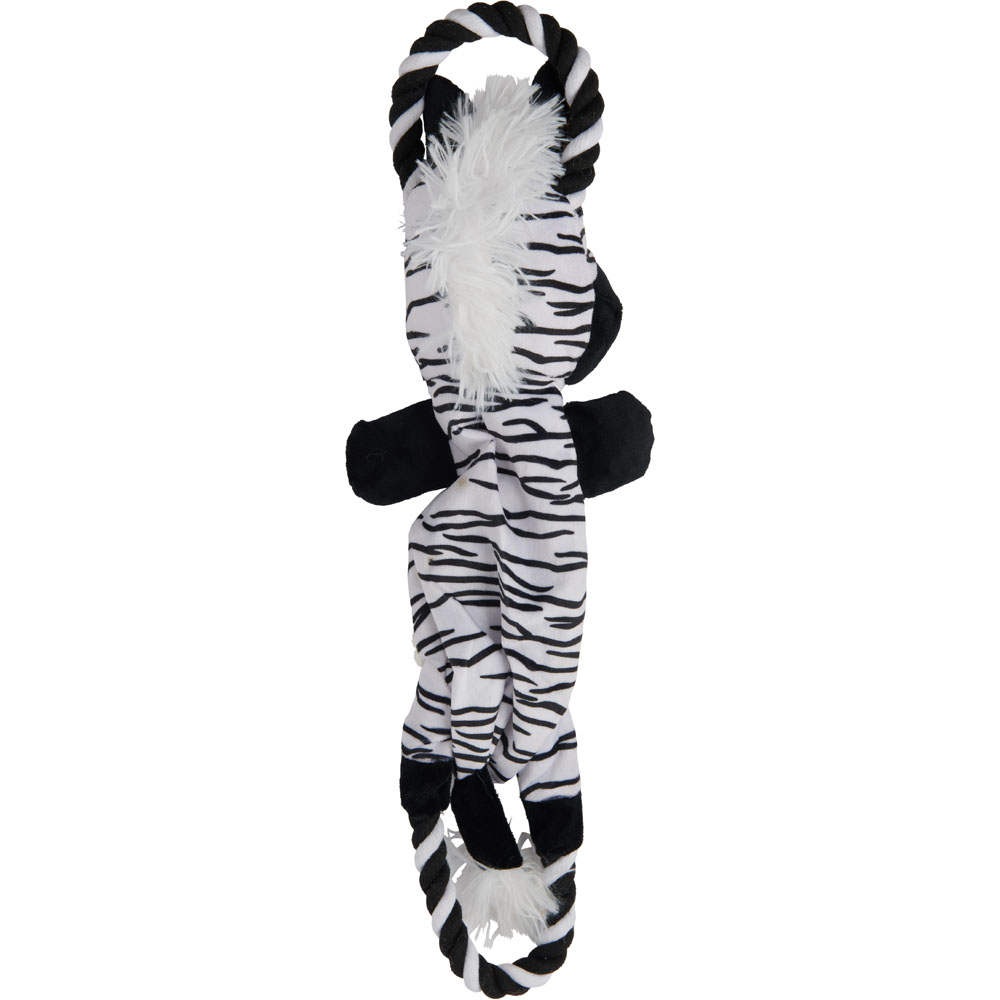 Single Wilko Super Tug Animal Dog Toy in Assorted styles Image 7