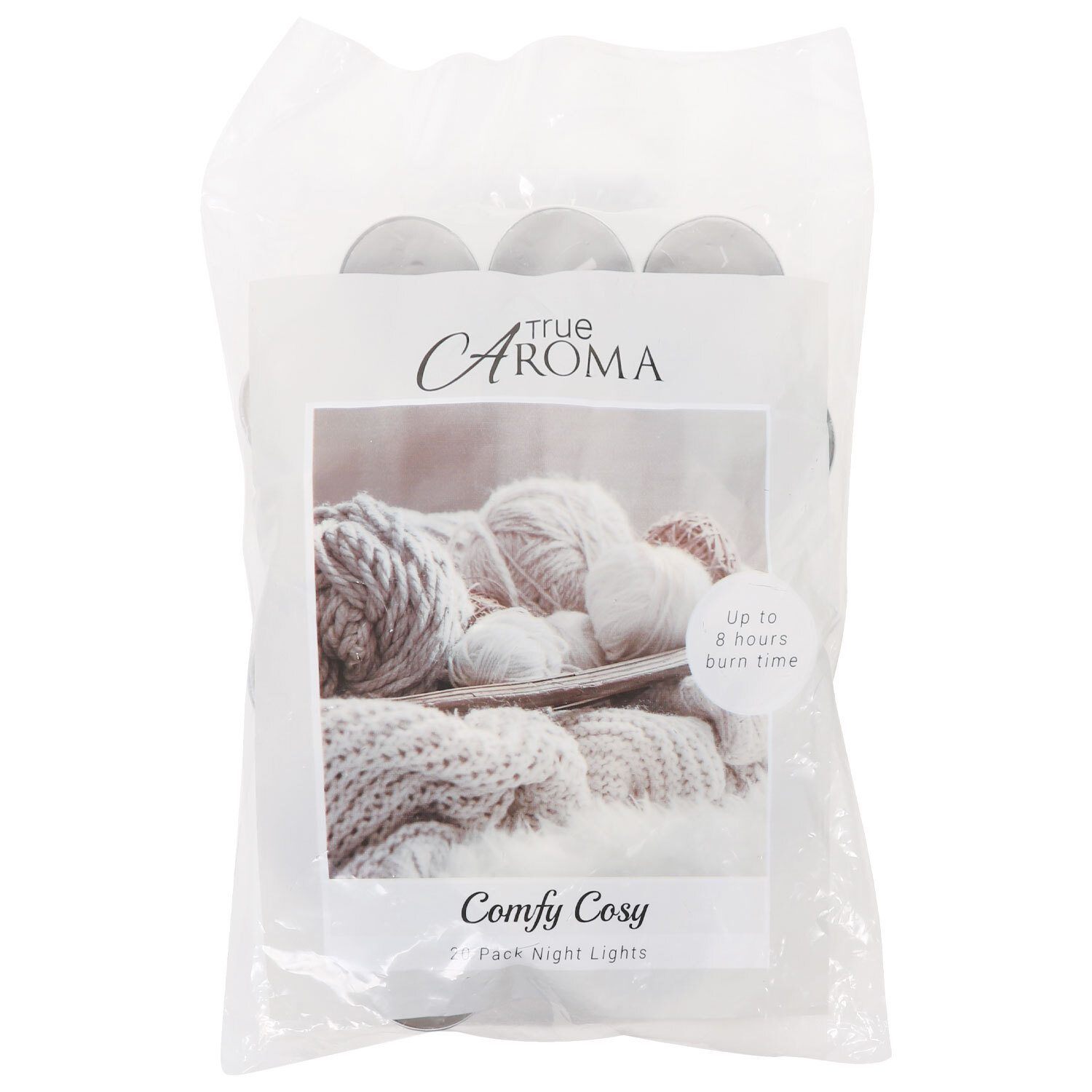 True Aroma Comfy Cosy Tealights 20 Pack Image