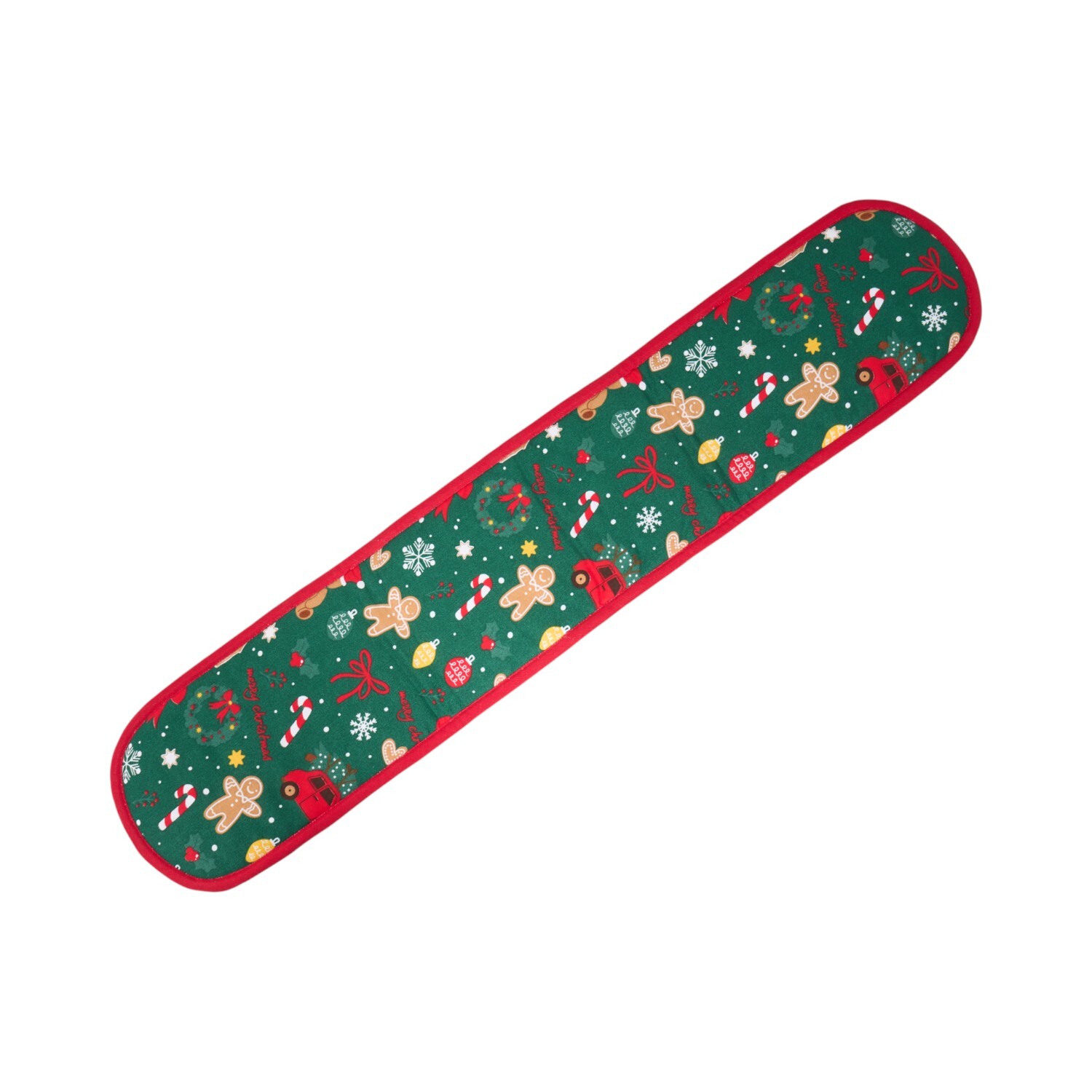 Christmas Printed Double Oven Glove Red Image 2