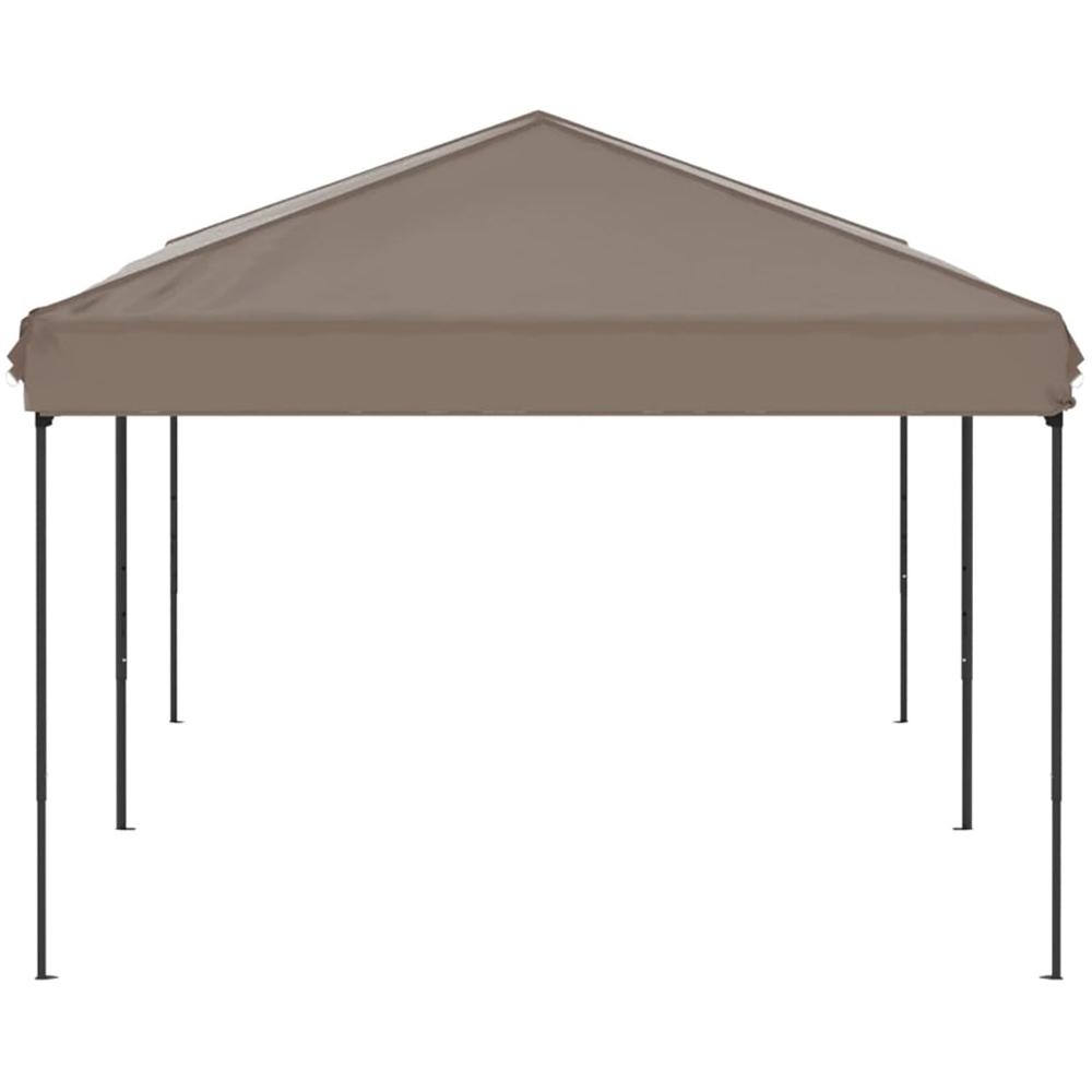 vidaXL 3 x 6m Taupe Foldable Party Tent Image 4