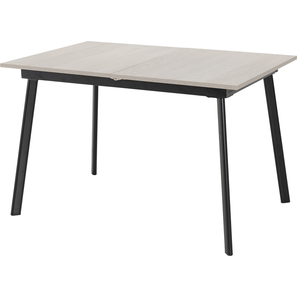 Seconique Avery 4 Seater Extending Dining Table Concrete Grey Oak Image 5