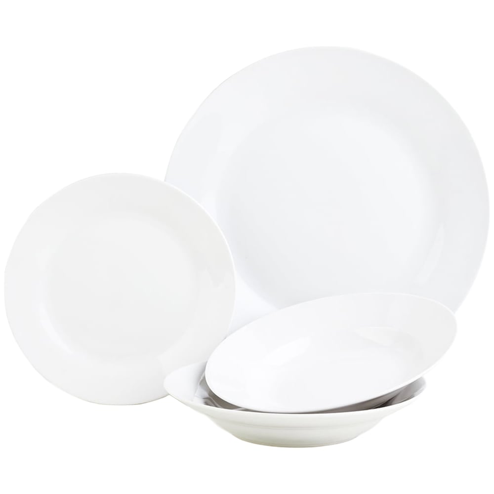 Sabichi Day To Day White 12 Piece Dinner Set Image 1