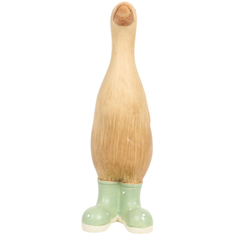 Duck In Wellingtons Polyresin Ornament Image 2