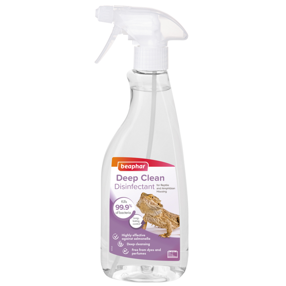 Beaphar Reptile Deep Clean Disinfectant 500ml Image 1