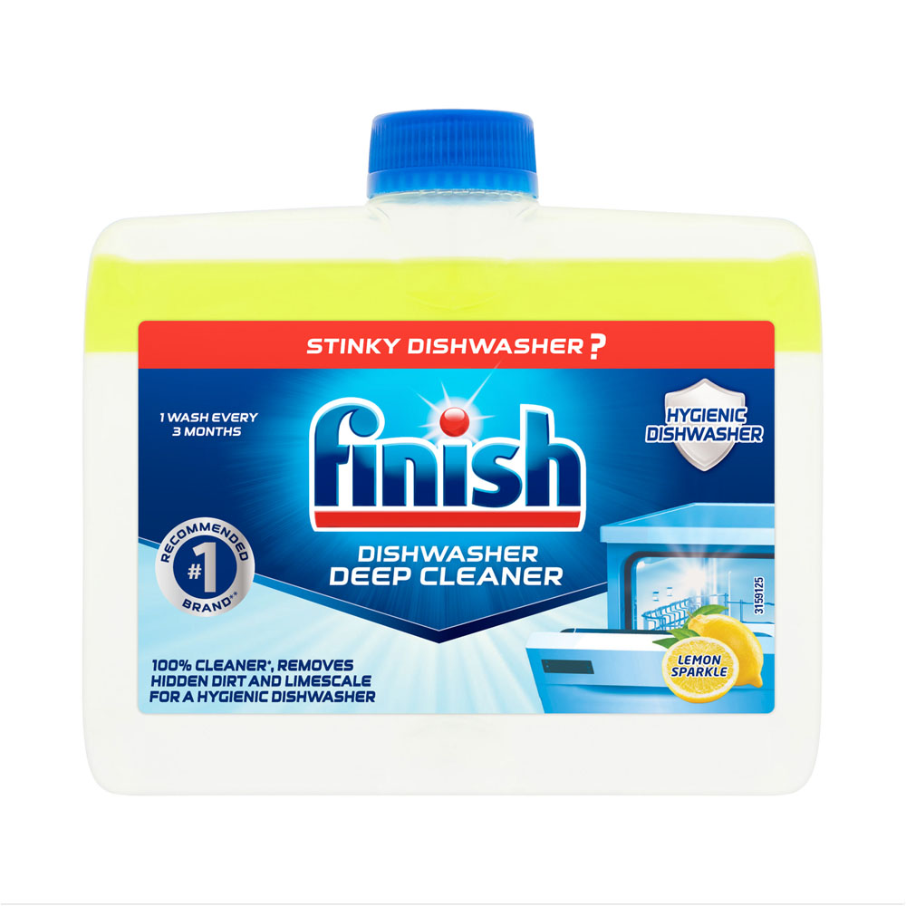 Finish Lemon Sparkle Dishwasher Cleaner 250ml Image