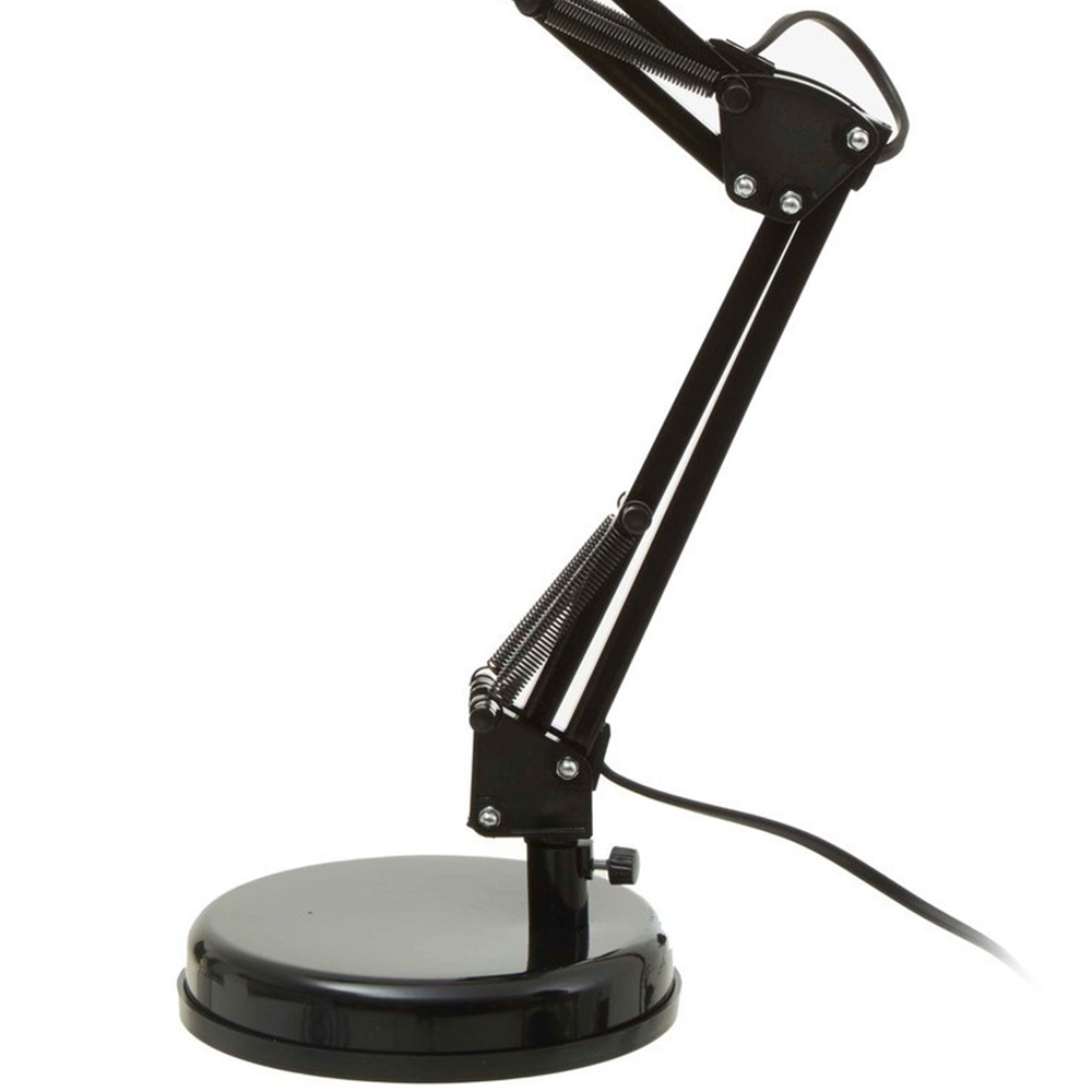Premier Housewares Finley Black Desk Lamp Image 5