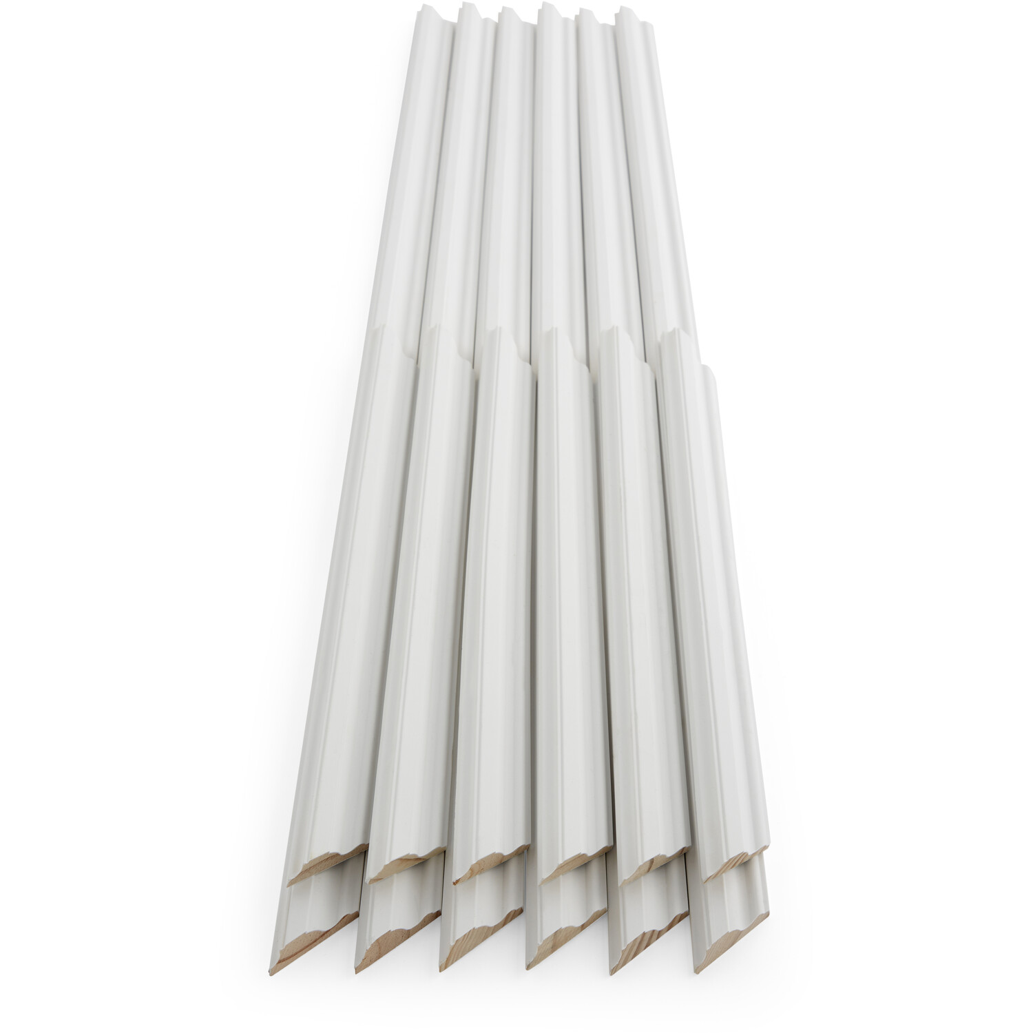 Paint Ready Wall Panelling Kit White Image 2