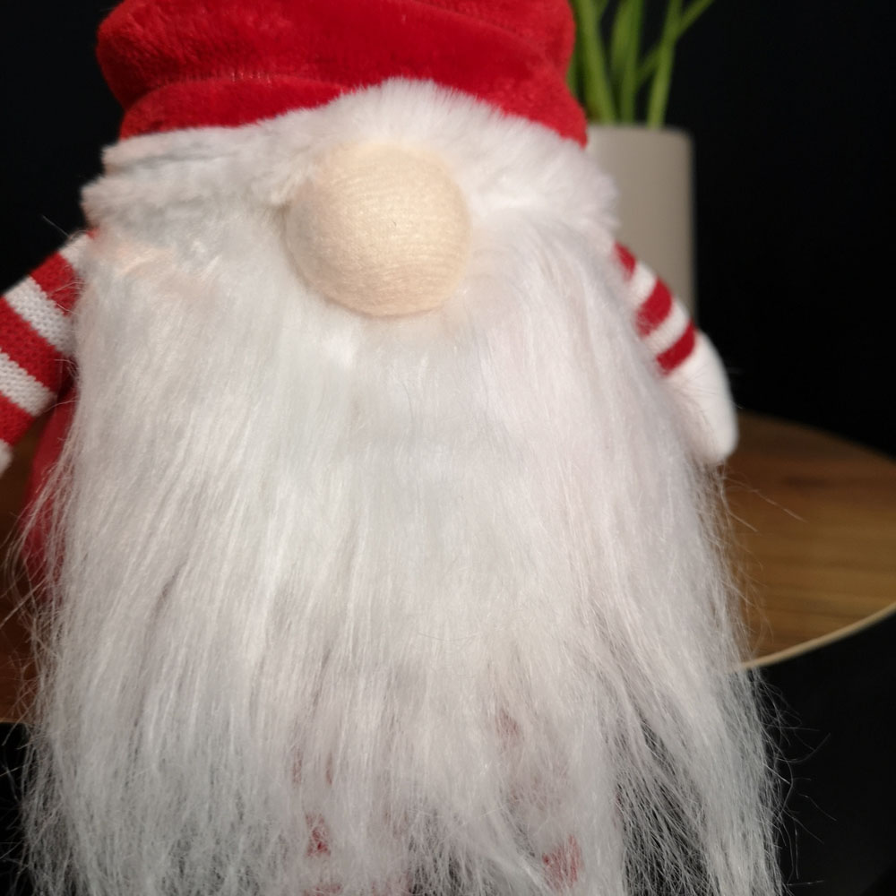 Samuel Alexander Red Plush Sitting Gonk Christmas Decoration Image 3