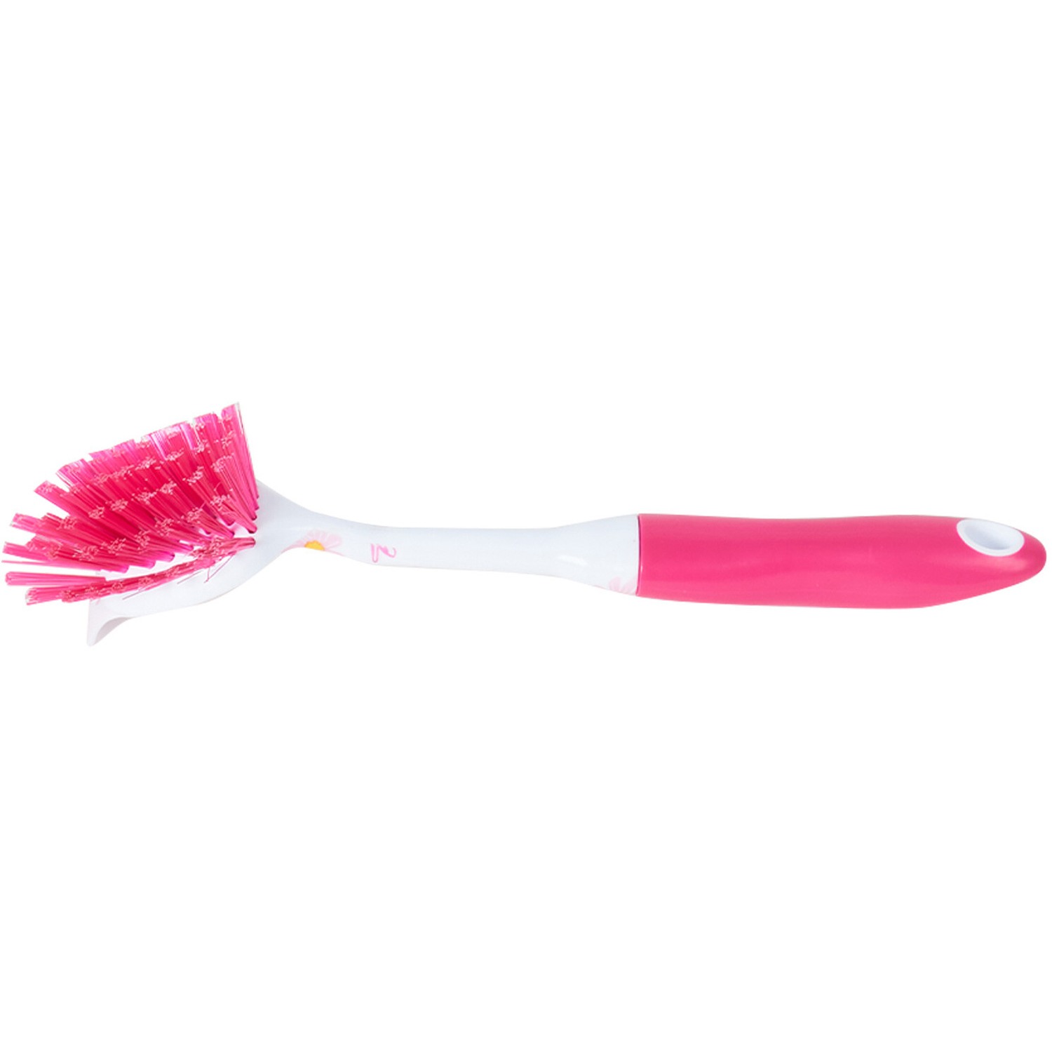 Daisy Pink Dish Brush Image 2