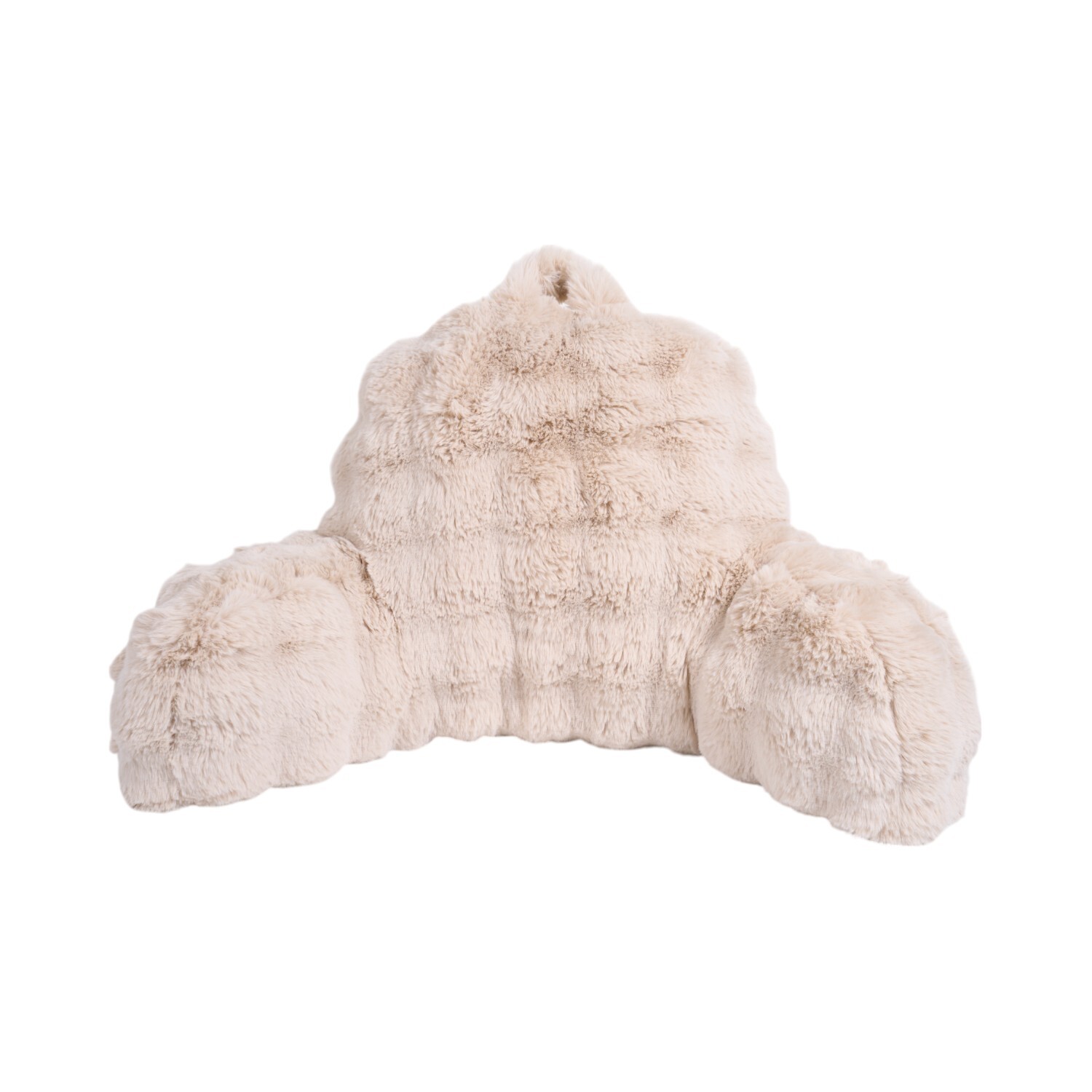 Bubble Faux Fur Cuddle Chair Champagne Image 1