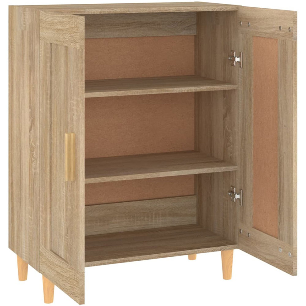 vidaXL 2 Door Sonoma Oak Sideboard Image 6
