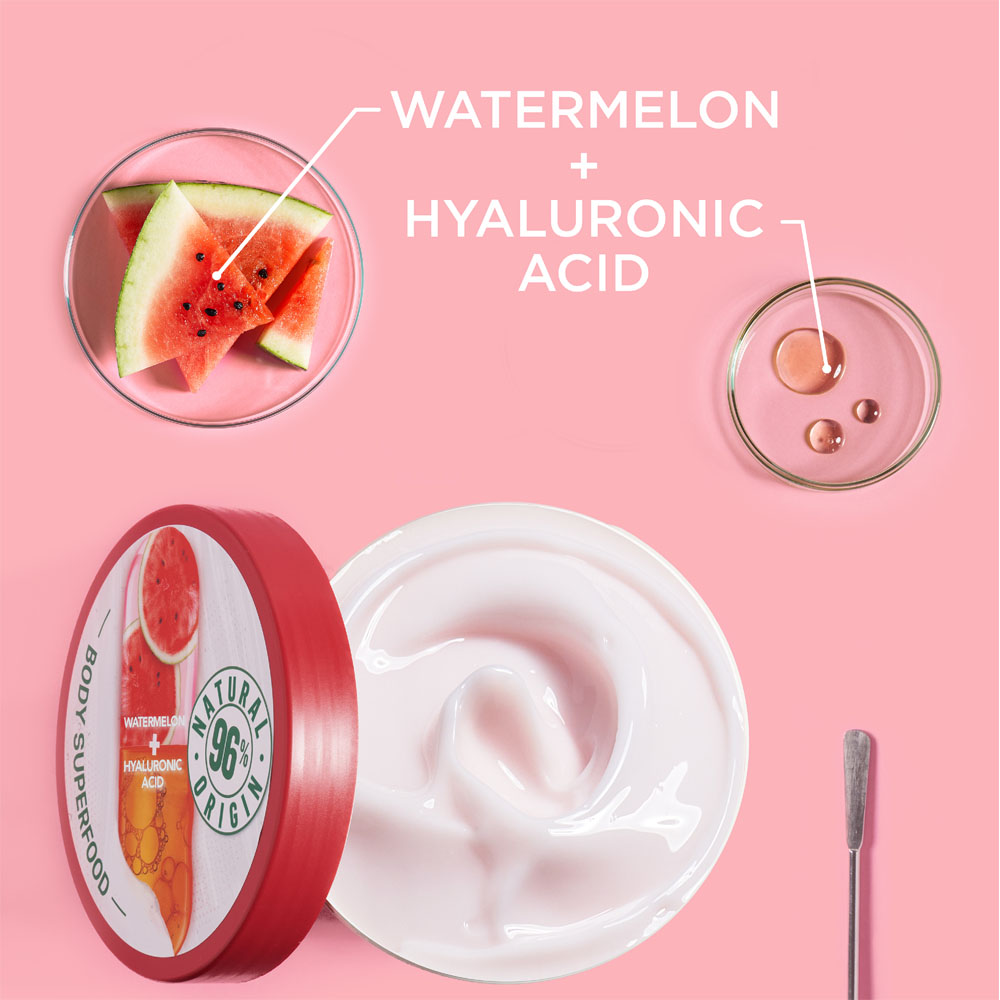 Garnier Body Superfood Hydrating Gel-Cream with Watermelon 380ml Image 3