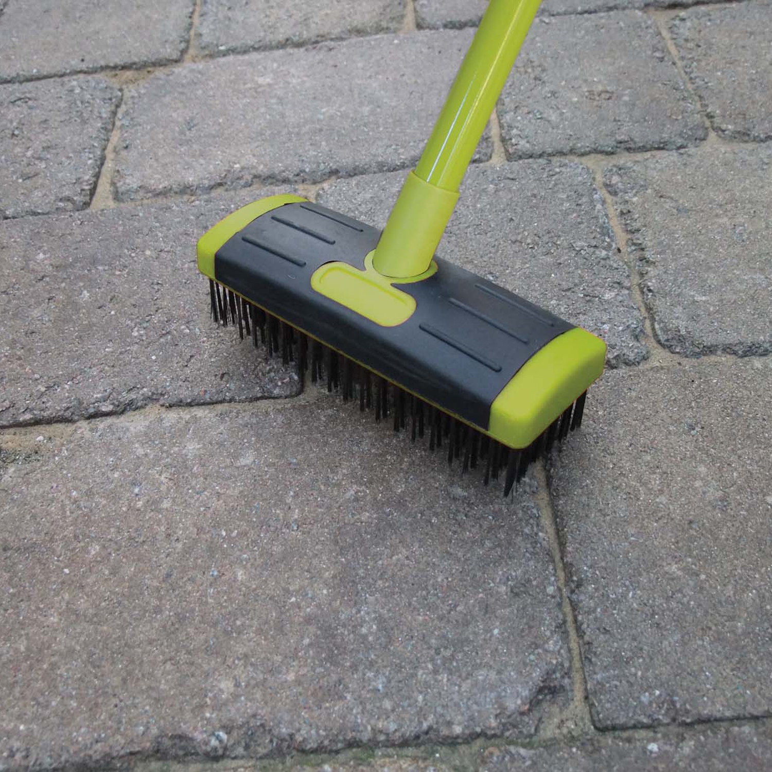 Steel Wire Block Paving Brush Head Image 2