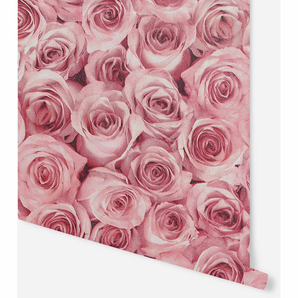 Arthouse Rose Wall Raspberry Wallpaper Image 3