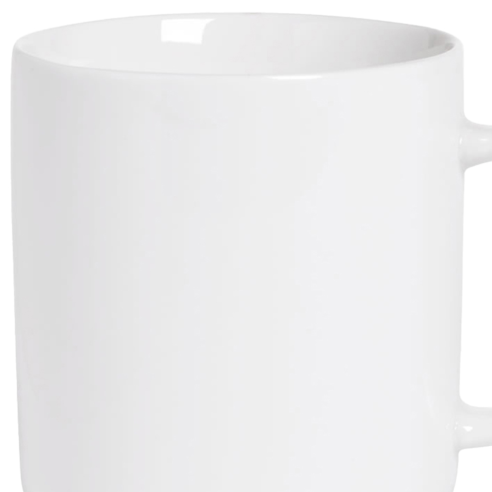 Wilko White Mug 8.7cm Image 2
