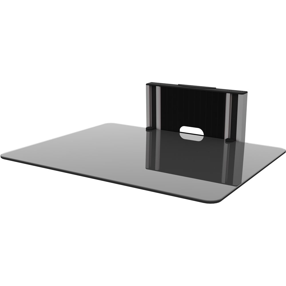 AVF Black Single Shelf Any Wall Accessory Shelving Image 1