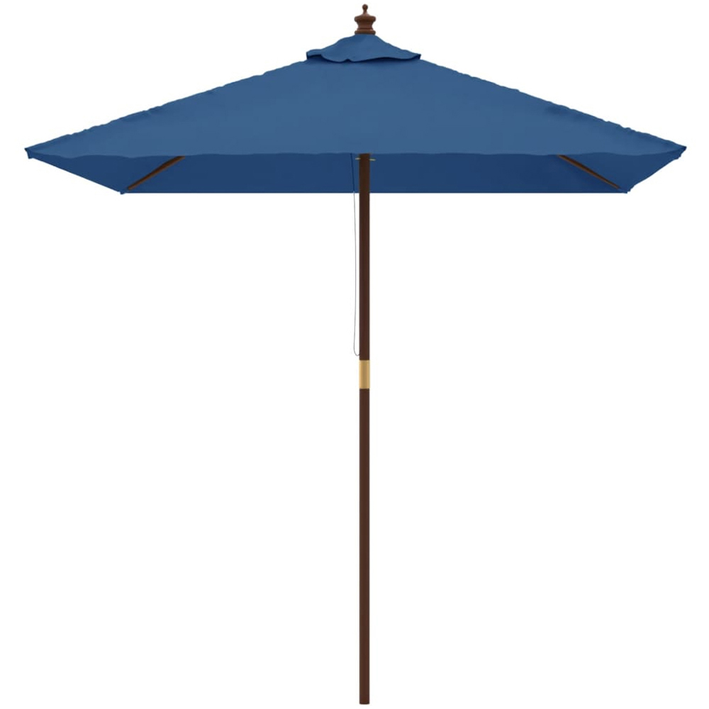 vidaXL Blue Garden Parasol 2.3 x 1.9m Image 2