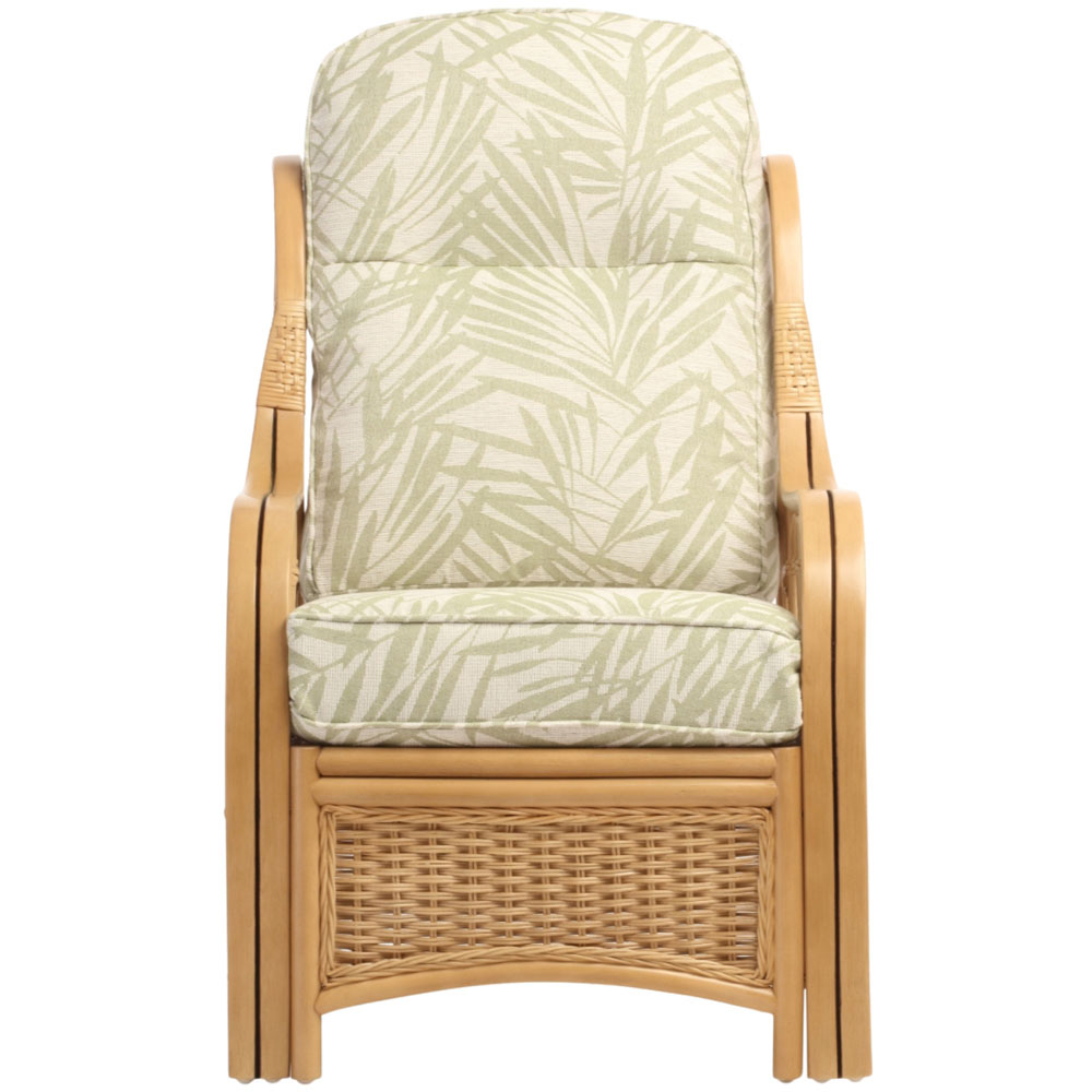 Desser Furniture Vale Light Oak Tropical Armchair Image 3
