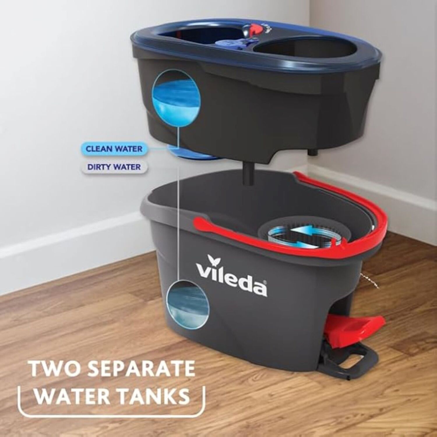 Vileda H2Pro Spin Mop Image 3