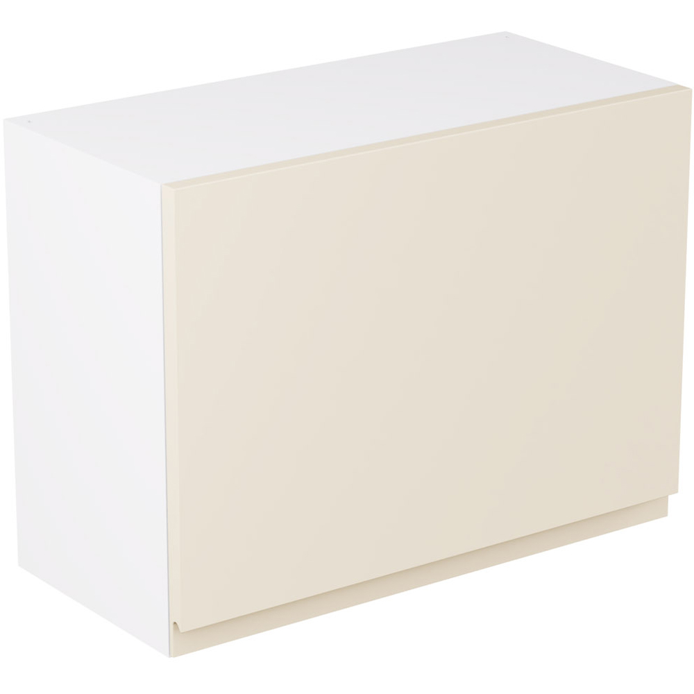 Kitchen Kit J-Pull Matt Cashmere Single Extractor Wall Kitchen Cabinet Flatpack 600mm Image 1