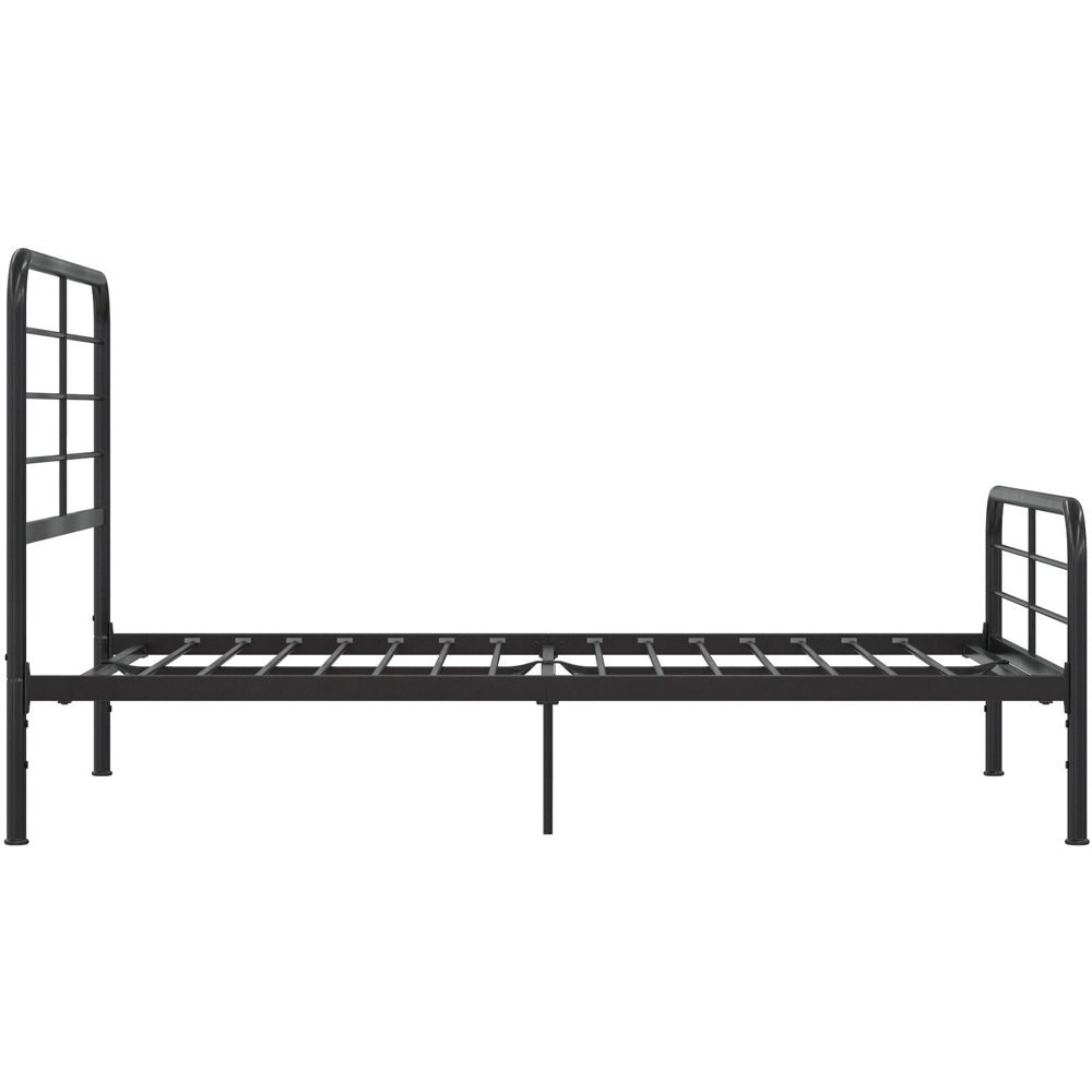 Dorel Millie King Size Black Metal Bed Frame Image 4