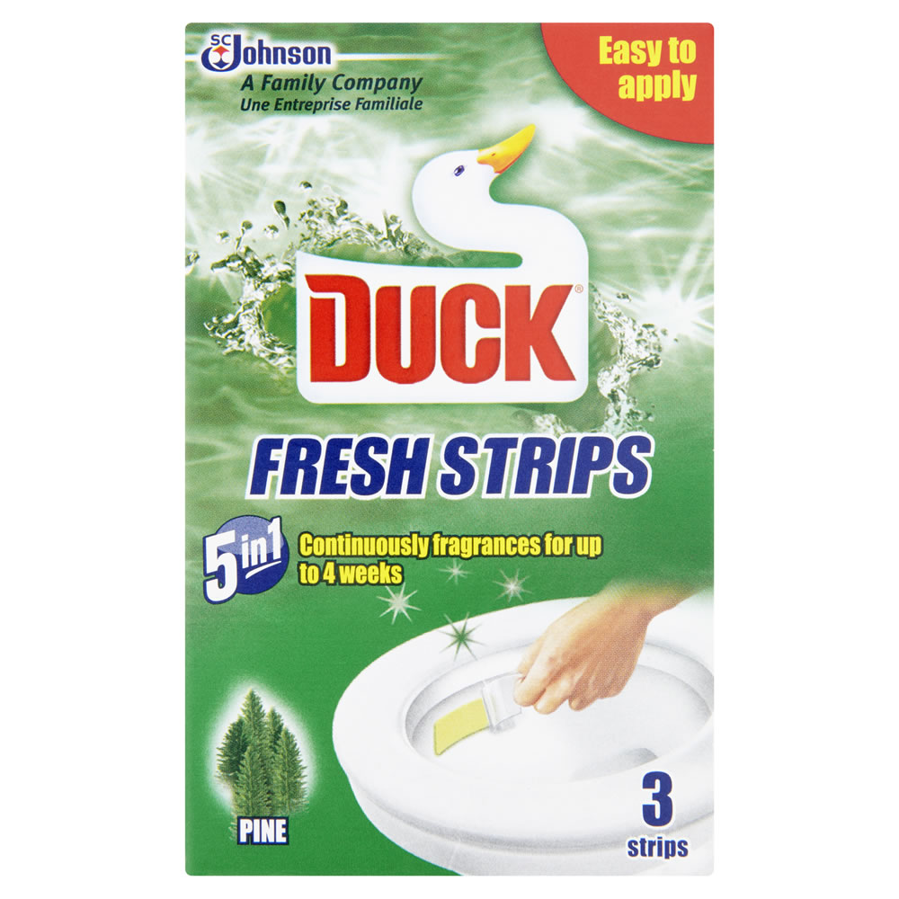Toilet Duck Pine Fresh Strips 3 pack Image