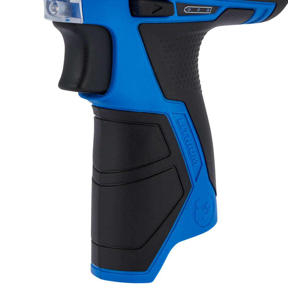 Draper 12V 1/4 inch Cordless Impact Driver Bare Unit Image 3