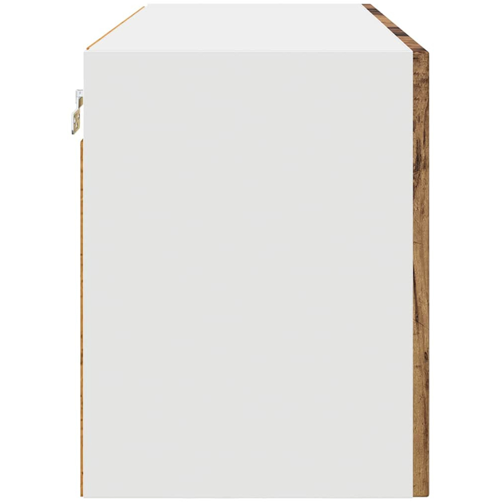 vidaXL Kalmar 2 Door Old Wood Wall Kitchen Cabinet Image 7