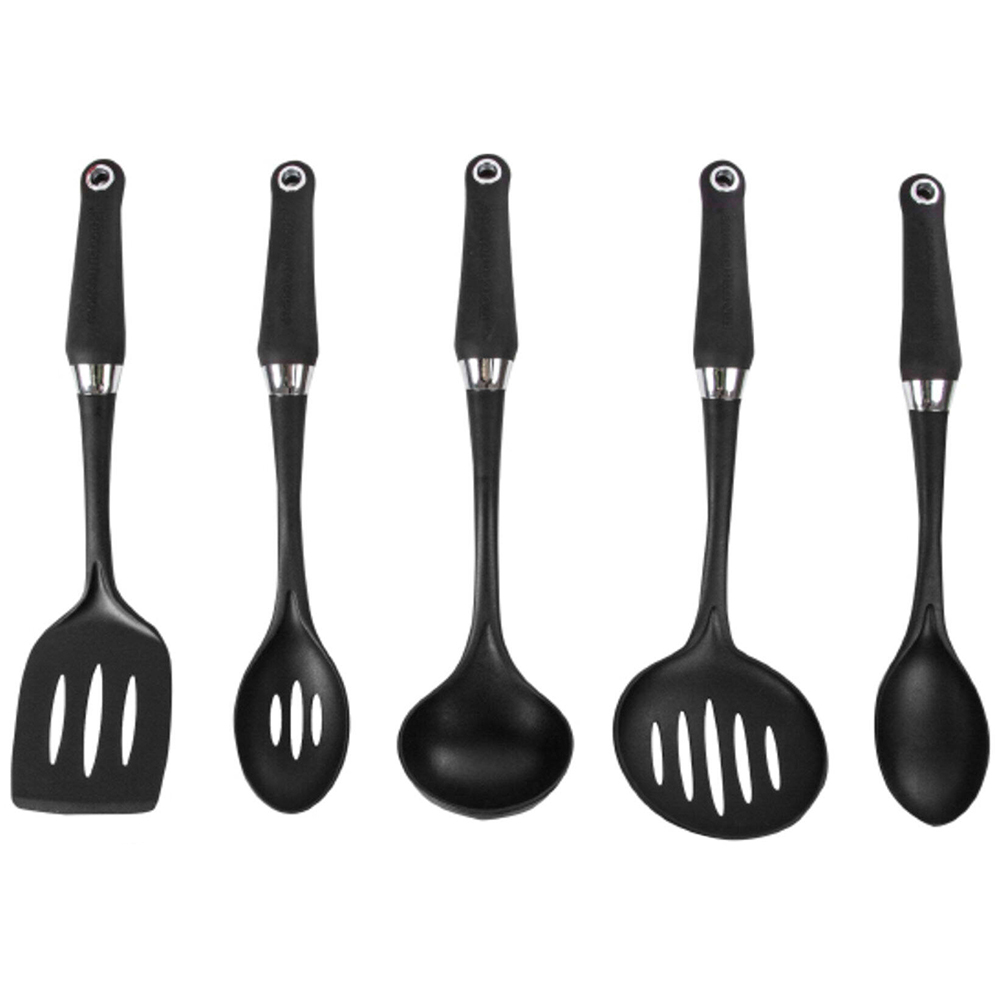 Morphy Richards Equip 14 Piece Black Pan and Tools Set Image 2