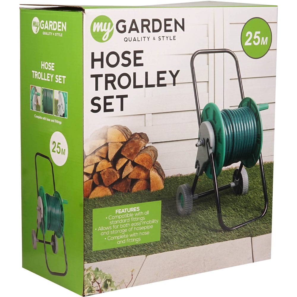 My Garden Hose Trolley Set Green Image 5
