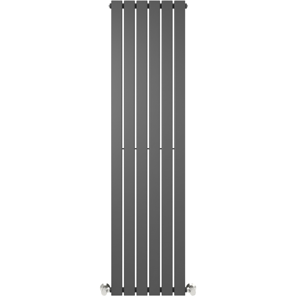 Anthracite 3286 BTU Single Flat Panel Vertical Column Radiator 1800 x 408mm Image 3