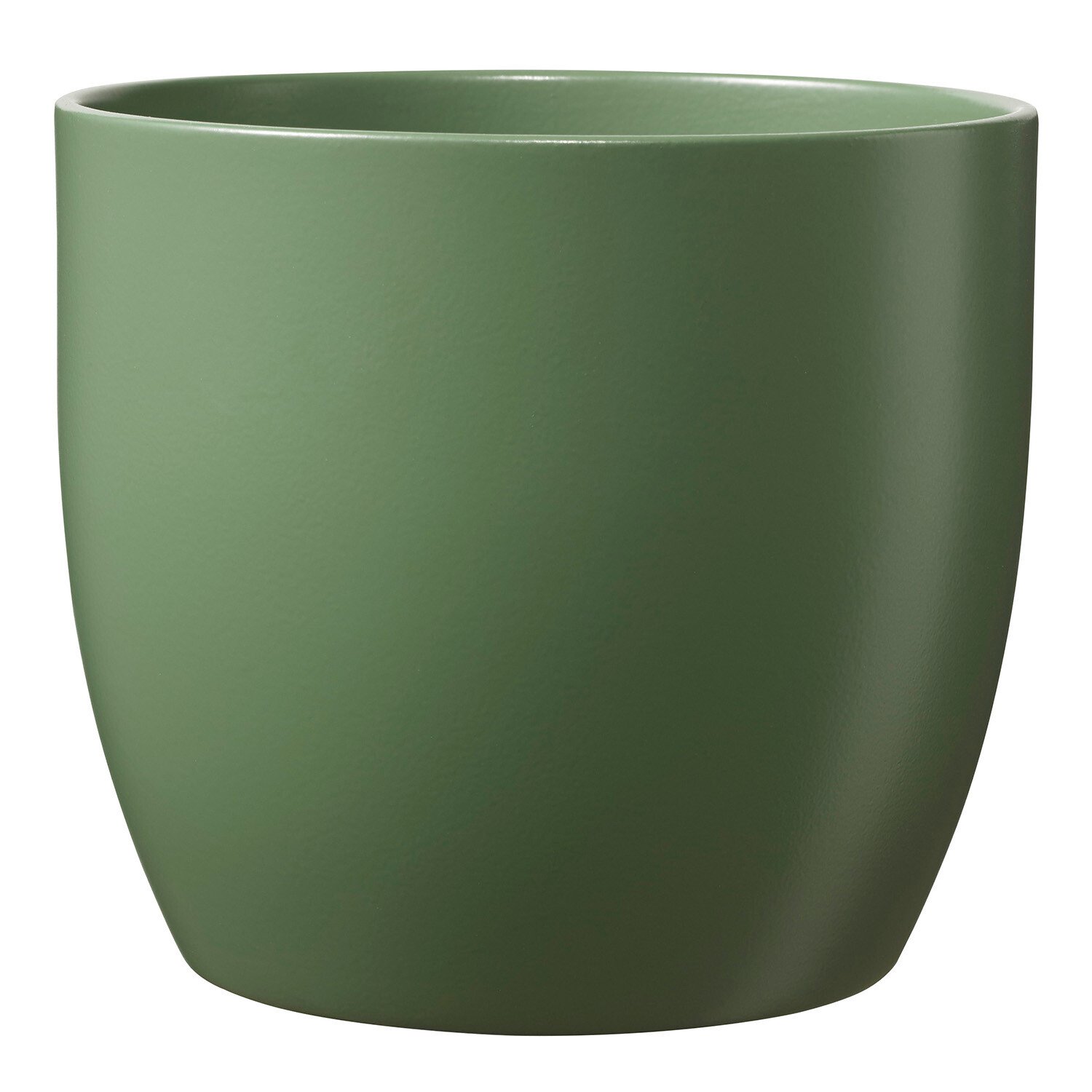 Soendgen Basel Moss Green Plant Pot 15cm Image