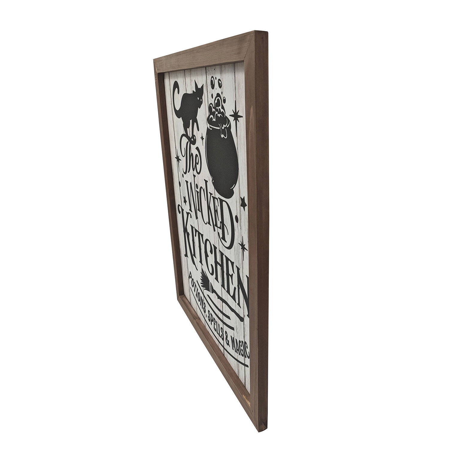 The Wicked Kitchen Framed Plaque - Natural Image 2