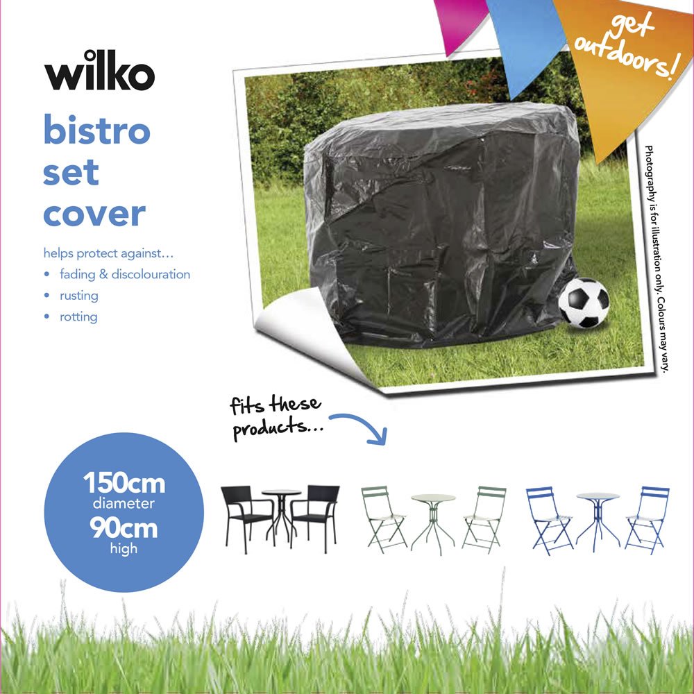 Wilko Dark Green Bistro Set Cover Image 6